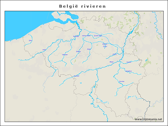 belgie-rivieren