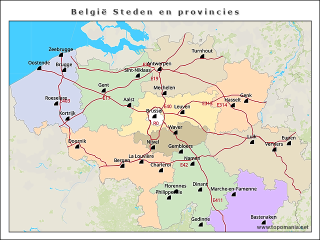 belgie-steden-en-provincies-kopie
