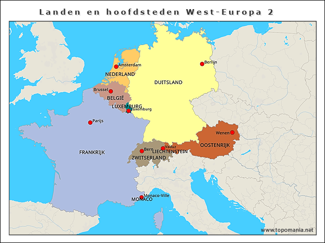 landen-en-hoofdsteden-west-europa-2