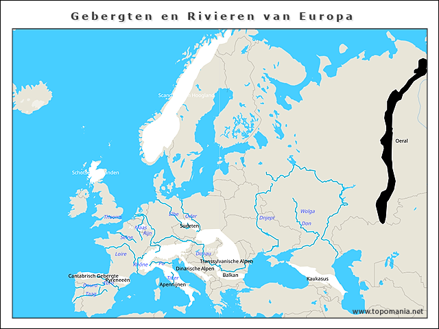gebergten-en-rivieren-van-europa