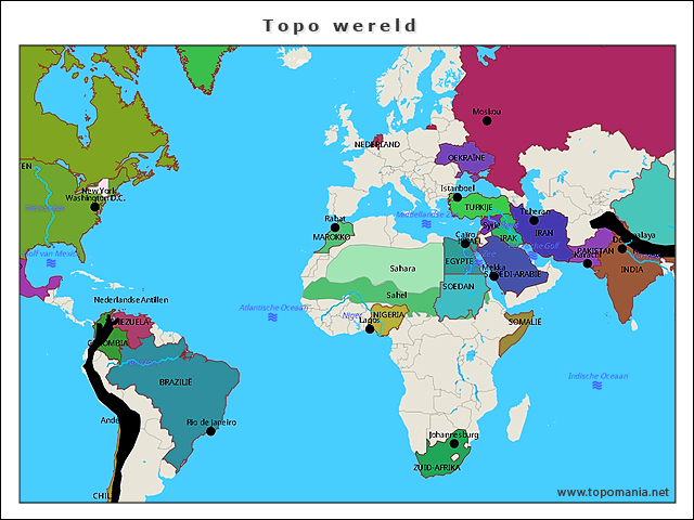 topo-wereld