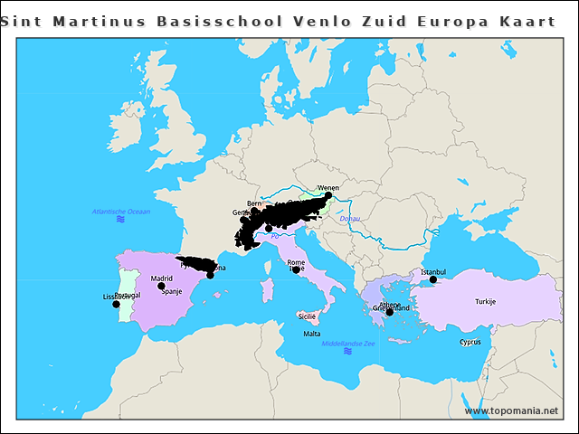 sint-martinus-basisschool-venlo-zuid-europa-kaart