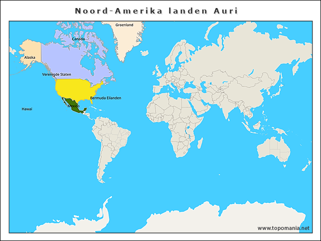 noord-amerika-landen-auri