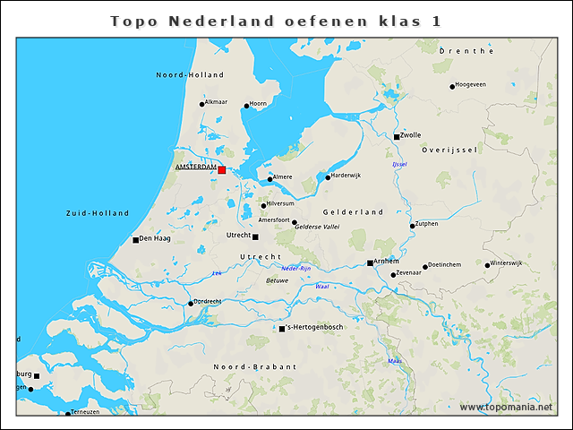topo-nederland-oefenen-klas-1