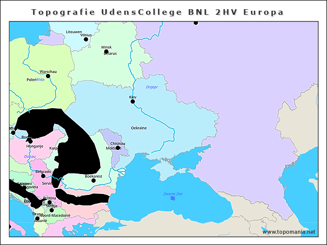 topografie-udenscollege-bnl-2hv-europa