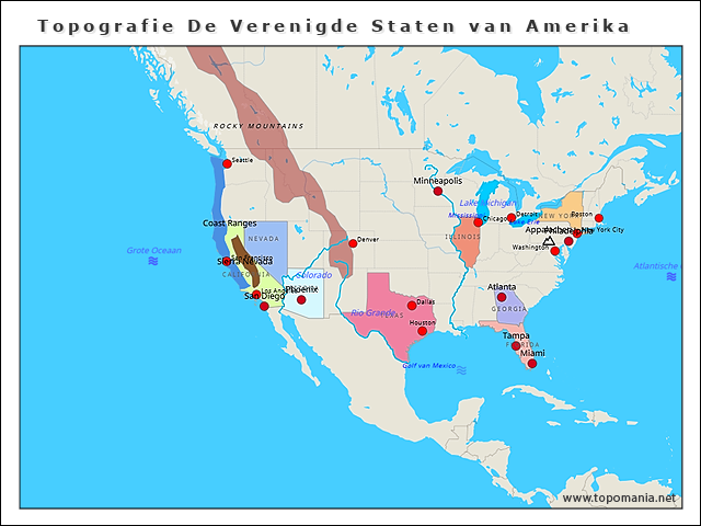 topografie-de-verenigde-staten-van-amerika