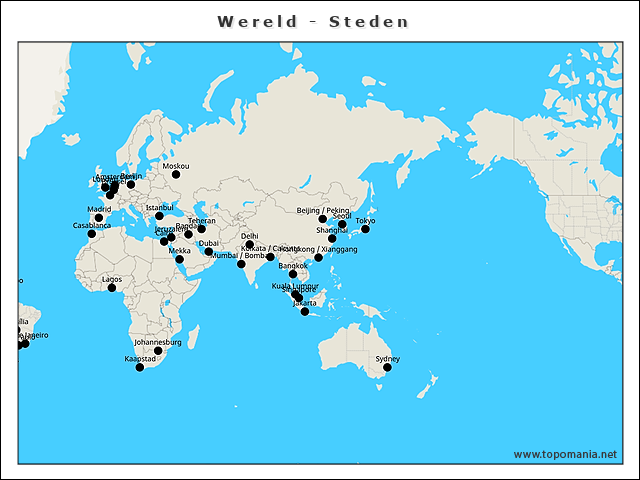 topo-3-havo-h3-ak-wereld-steden