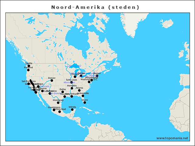 noord-amerika-(steden)