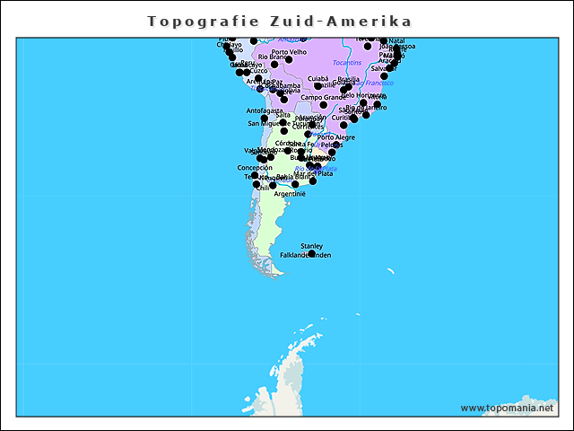 topografie-zuid-amerika