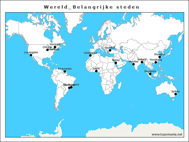 wereld_belangrijke-steden