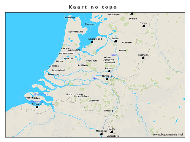 kaart-no-topo
