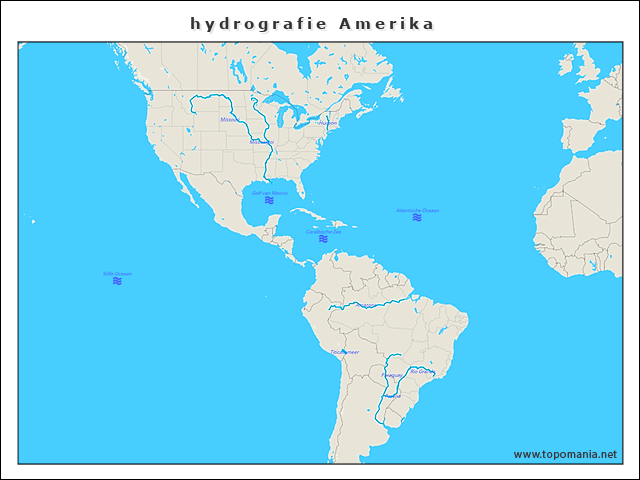hydrografie-amerika