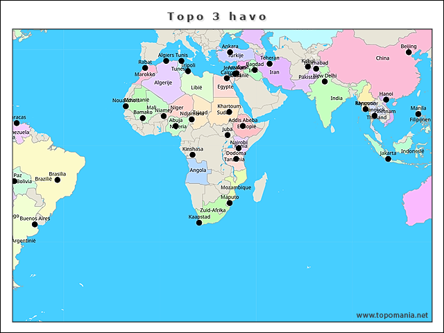 topo-3-havo-landen-en-hoofdsteden