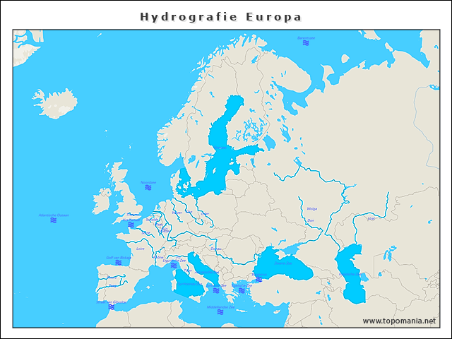 hydrografie-europa