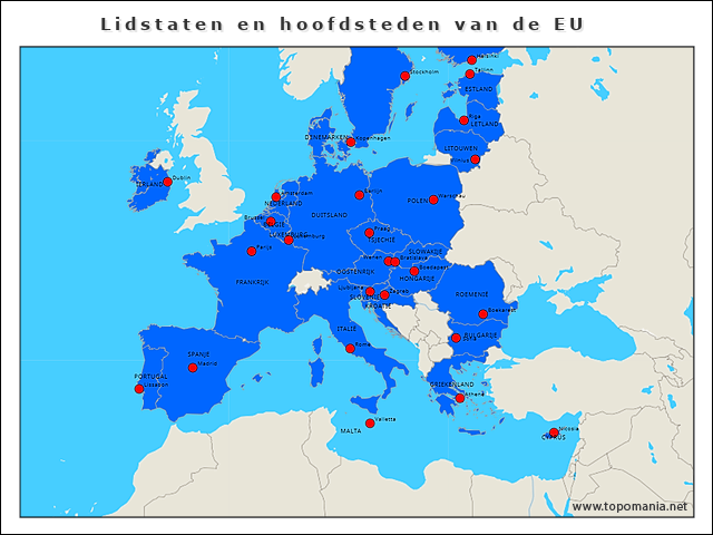 lidstaten-en-hoofdsteden-van-de-eu