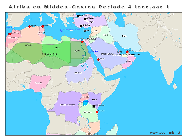 afrika-en-midden-oosten-periode-4-leerjaar-1