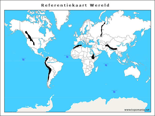 referentiekaart-wereld