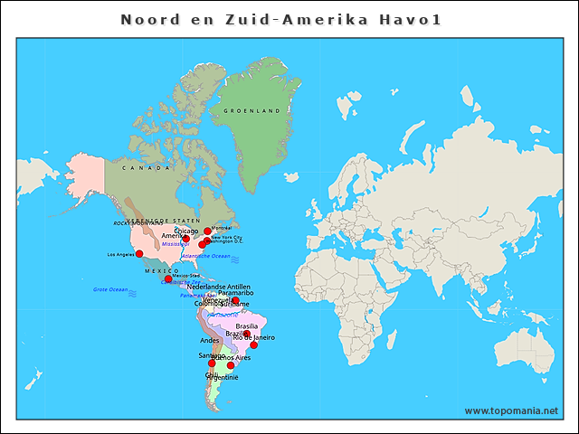 noord-en-zuid-amerika-havo1
