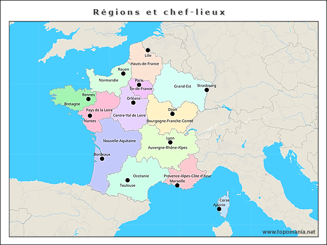 régions-et-chef-lieux