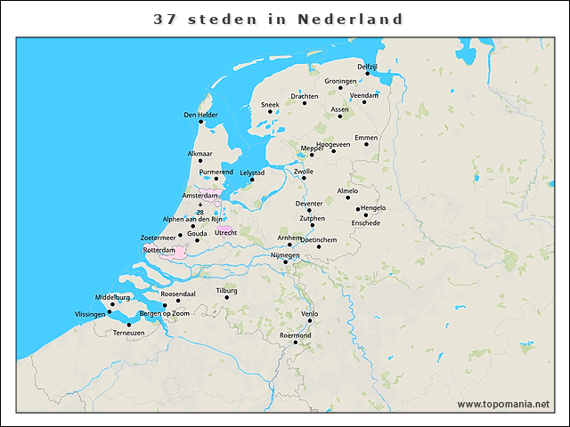 37-steden-in-nederland