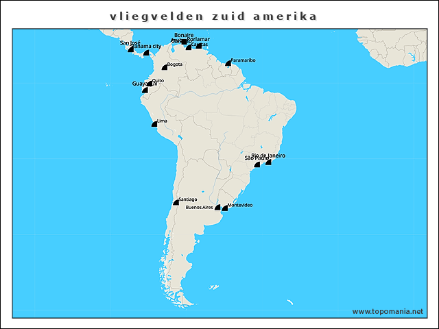 vliegvelden-zuid-amerika