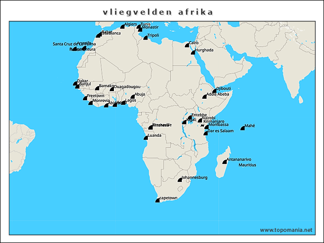 vliegvelden-afrika
