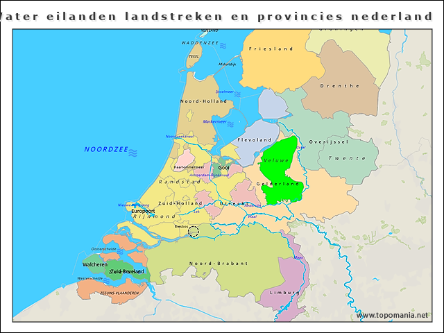 water-eilanden-landstreken-en-provincies-nederland
