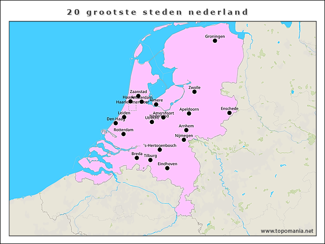 20-grootste-steden-nederland