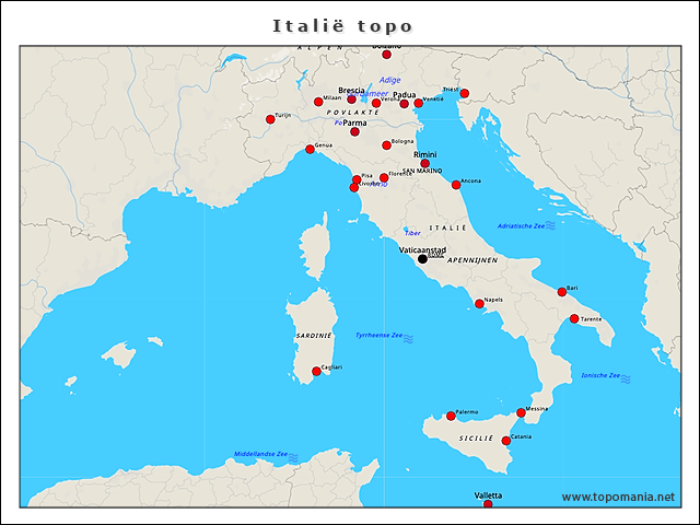italie-topo