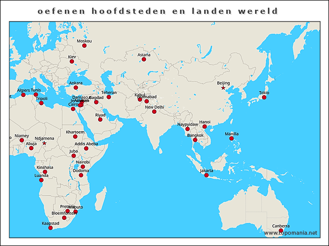 oefenen-hoofdsteden-en-landen-wereld