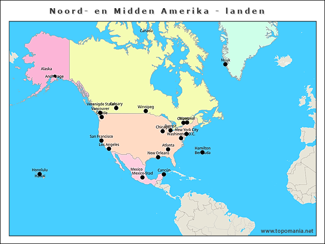 noord-en-midden-amerika-landen