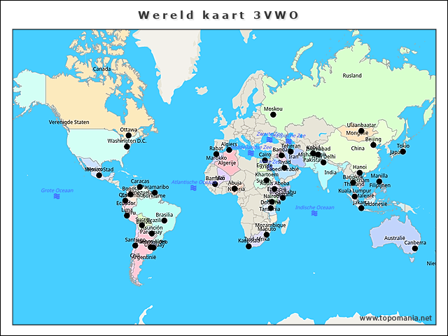 wereld-kaart-3vwo