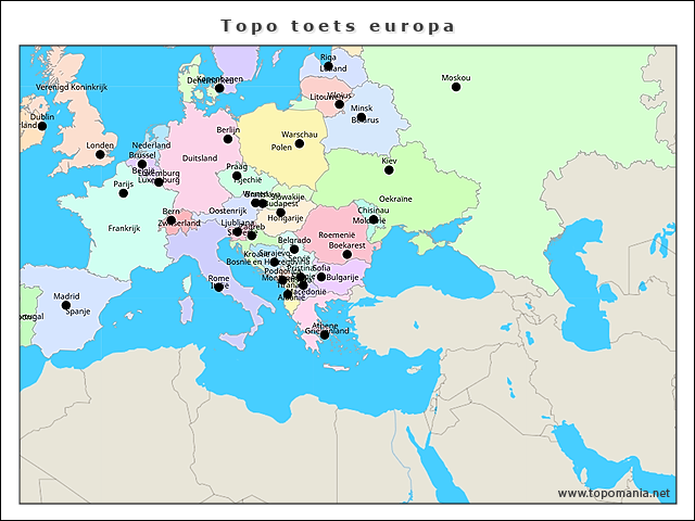 topo-toets-europa