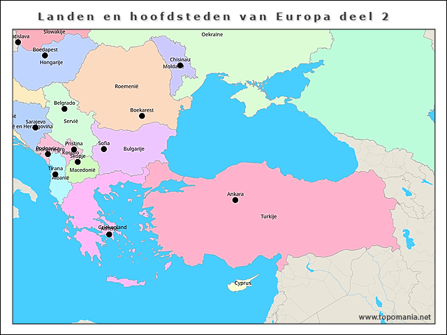 landen-en-hoofdsteden-van-europa-deel-2