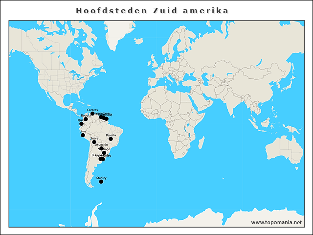 hoofdsteden-zuid-amerika