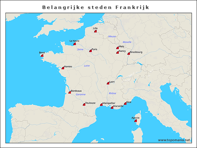 belangrijke-steden-frankrijk