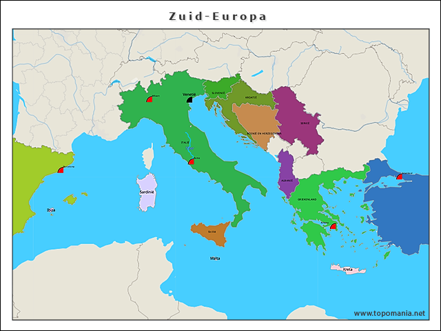 zuid-europa