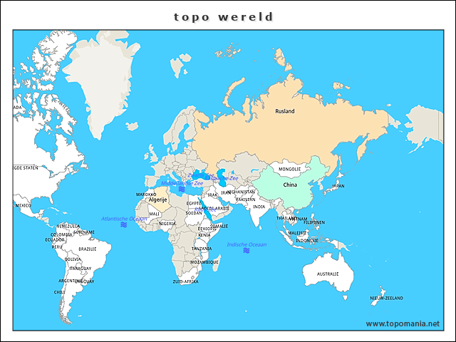 topo-wereld