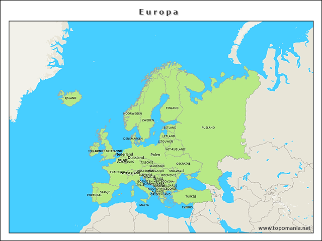 europa-alleen-landen
