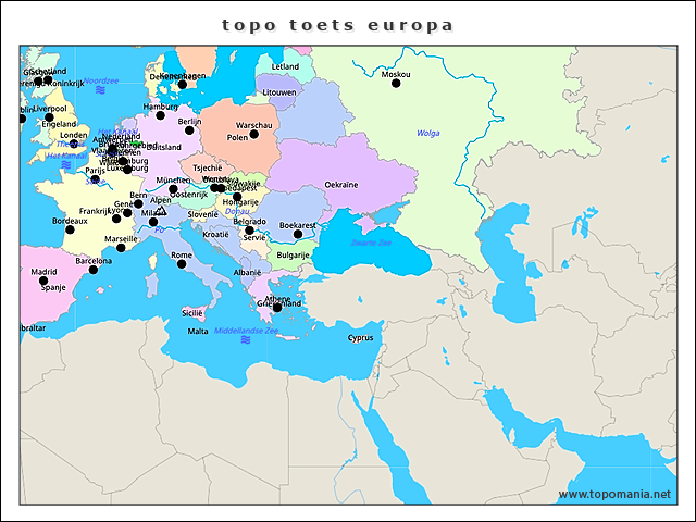 topo-toets-europa