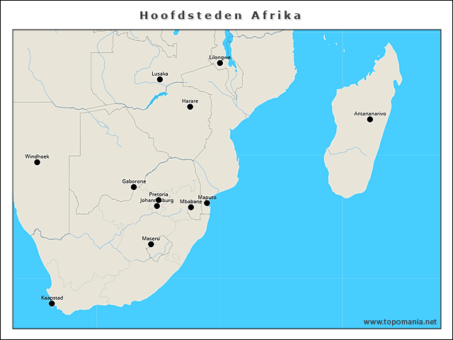 hoofdsteden-afrika