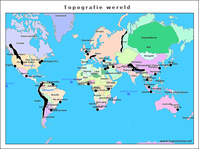 topografie-wereld