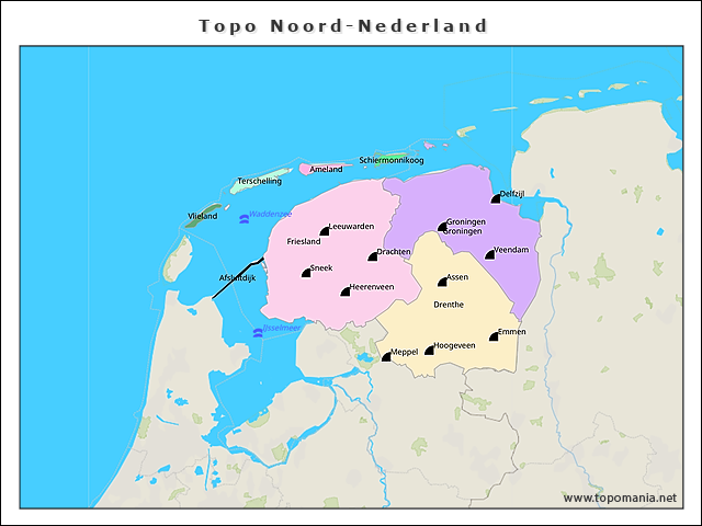 topo-noord-nederland