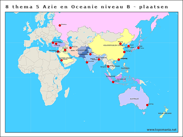 8-thema-5-azie-en-oceanie-niveau-b-landen-steden