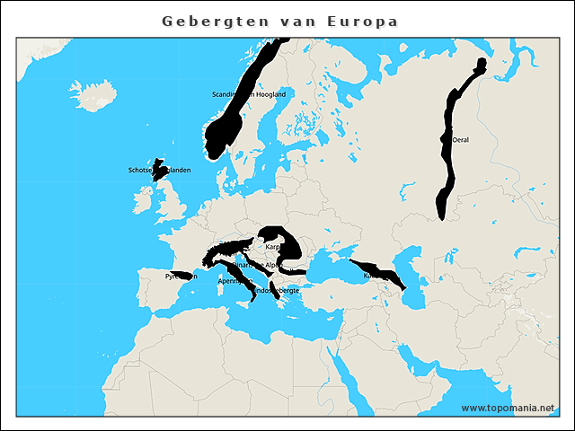 gebergten-van-europa