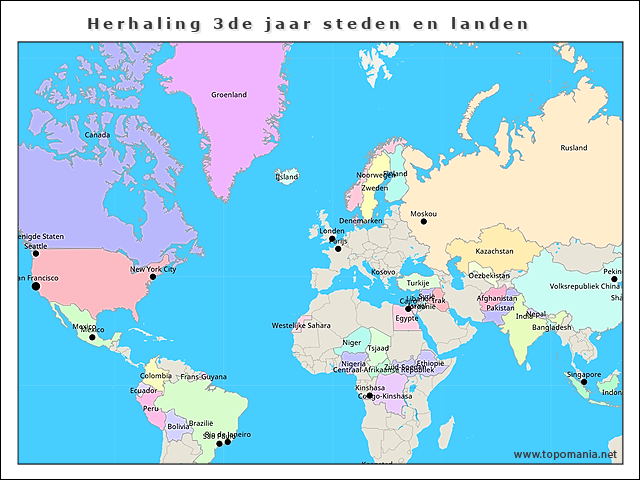 herhaling-3de-jaar-steden-en-landen