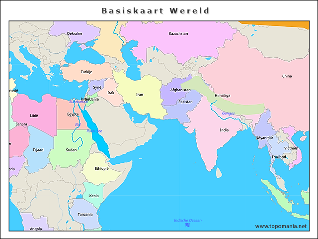 basiskaart-wereld