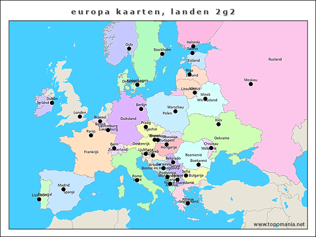 europa-kaarten-landen-2g2