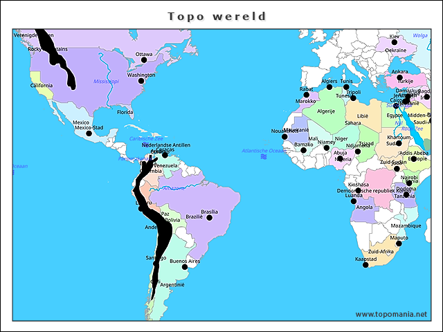 topo-wereld