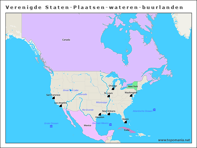 verenigde-staten-plaatsen-wateren-buurlanden